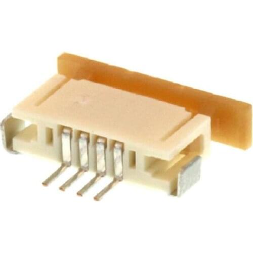 52271-0469 CONN FPC BOTTOM 4POS 1.00MM R/A 0522710469 4 Position FPC Connector Contacts