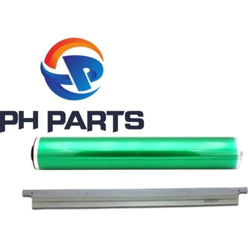 1X 250,000 Pages Japan Fuji OPC Drum Bizhub C6500+Drum Cleaning Blade For Konica Minolta Pro C5500 C5501 C6000 C6501 C7000