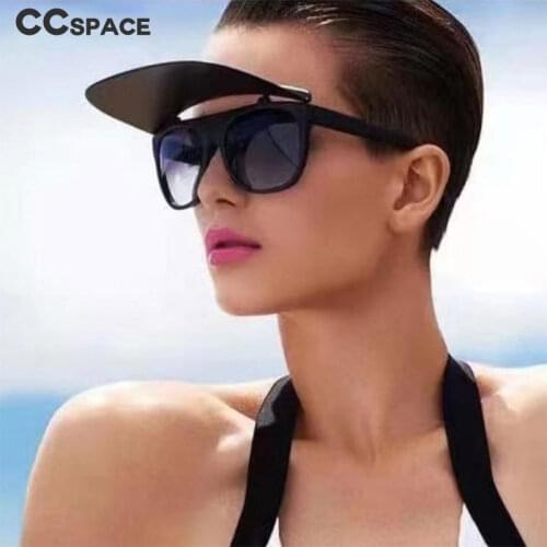 46682 Sun Protection Flip Sunglasses Fashion Retro Men Women Shades UV400 Vintage Glasses