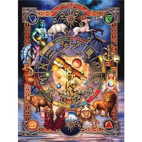 5D DIY Full Round/Square Diamond Painting Cartoon Constellation 3D Embroidery Cross Stitch Rhinestone Mosaic Home Decor Art Y928