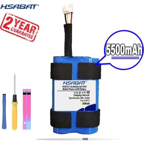 New Arrival [ HSABAT ] 5500mAh Replacement Battery for JBL Flip 5 Flip5 Speaker