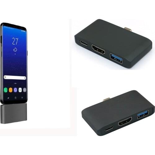 Mosible USB C Hub To HDMI Support Dex Mode For Samsung S8/S9 Nintend Switch With PD Thunderbolt 3 Adapter For Macbook Pro Type-C