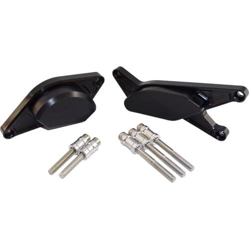 Sale Left & Right Hand Engine Case Stator Starter Gear Cover Guard Protection For Suzuki GSXR1000 2001 2002 2003 2004 2005-2008