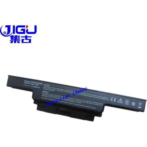 JIGU New 6 cell Laptop Battery For Dell Studio 1450 P219P 1458 W358P 1457 0U600P 0W360P 312-4000 U597P W356P N998P Free shipping