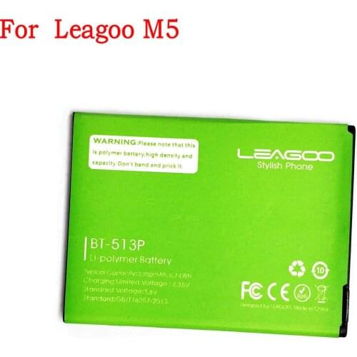 NEW High Quality 2300mAh BT-513P battery For Leagoo M5 Mobile phone