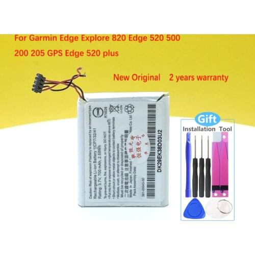 Original 361-00043-00 Battery For Garmin Edge Explore 820 Edge 520 500 200 205 GPS Edge 520 plus Phone