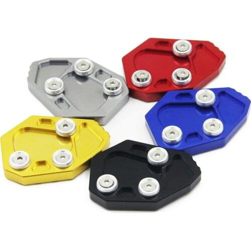 Motorcycle Kickstand Foot Side Rider Peg Support Extension Plate Pad Fit For BMW S1000RR 2010 2011 2012 2013 2014 2015