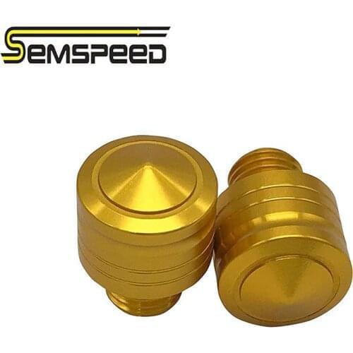 Semspeed Universal M10X1.25 CNC Rearview Mirror Hole Plug Screw For Yamaha MT-09 FZ-09 MT-07 FZ-07 MT-10 MT03 XSR900 XSR700