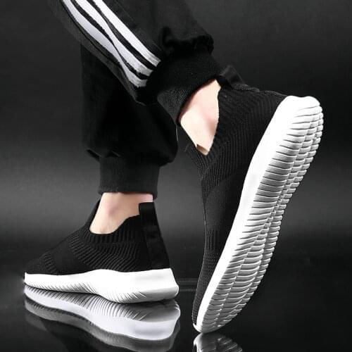 Air Mesh Basic Adult Casual Shoes Breathable Sweat-Absorbant Light Shoes for Mens Summer 2021