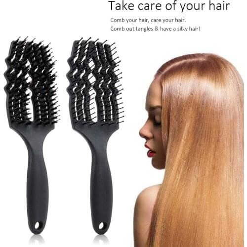 Hair Brush Promote Hair Growth Shaping Make Hair Smoothing Detangling Brush For Women Men Hair Brush Barber Accessories