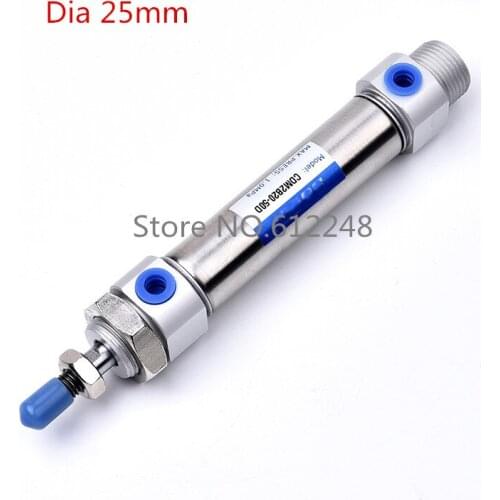 SMC Type Pneumatic Cylinder CDM2B25-160/175/200/225/250/275/300 Mini Pneumatic Double Acting CDM2B25-250 CDM2B25-275 CDM2B25-300