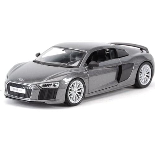 Maisto 1:24 Audi R8 V10 Plus Sports Car Static Die Cast Vehicles Collectible Model Car Toys
