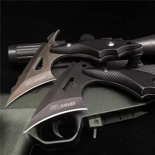 58HRC Ax Pipe Cutter Pocket Ax Multifunctional Survival Outdoor Camping Axe Hunting Hatchet Fire Axes Portable Hand Tools Axe