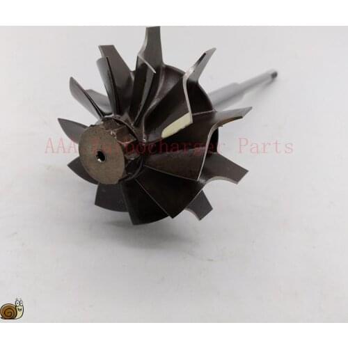 HX35/HX35W Turbo parts Turbine wheel 60x76mm-10blades, supplier AAA Turbocharger Parts