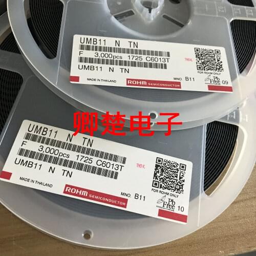 UMB11 UMB11N B11 UMB11NTN TRANS PREBIAS DUAL PNP UMT6 Mark:B11 New and Original