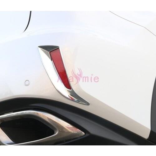 Rear Reflector Fog Light Lamp Cover Sticker Decoration Moulding Trim 2016 2017 2018 For lexus RX 450h 350 270 350l Accessories