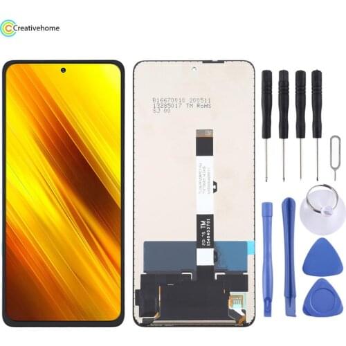 LCD Screen Digitizer Full Assembly for Xiaomi Poco X3 / Poco X3 NFC / MZB07Z0IN / MZB07Z1IN / MZB07Z2IN / MZB07Z3IN / MZB07Z4IN