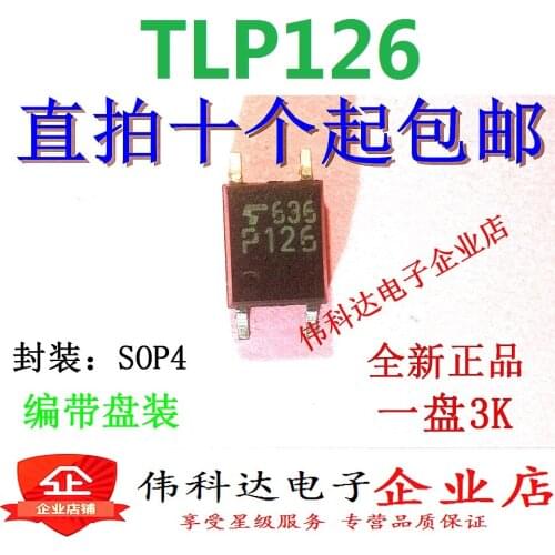 10pcs/lot Original SMD Tlp123 Photocoupler AC Input Sop-4