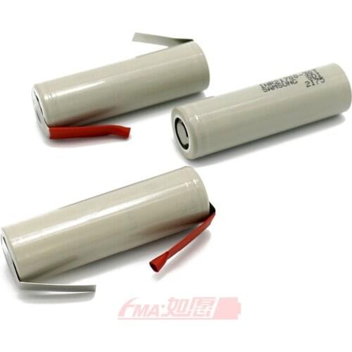 3Pcs E-Bike Screwdriver Drill Flashlight Li-ion Battery 21700 3.6V 3000mAh 30T High-rate 12C 35A Discharging current