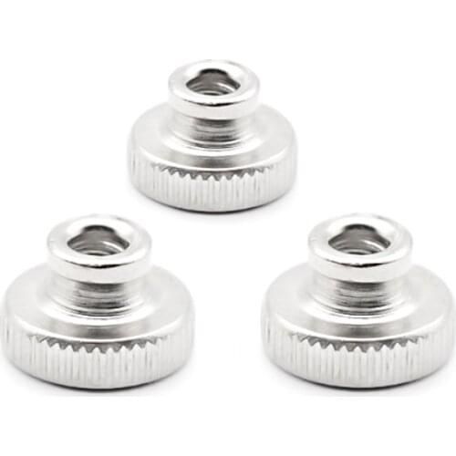 4pcs M3 hot bed hand nut heating platform adjusting nuts for makerbot MK2 MK2b MK3 heatbed 3D printer accessories&parts