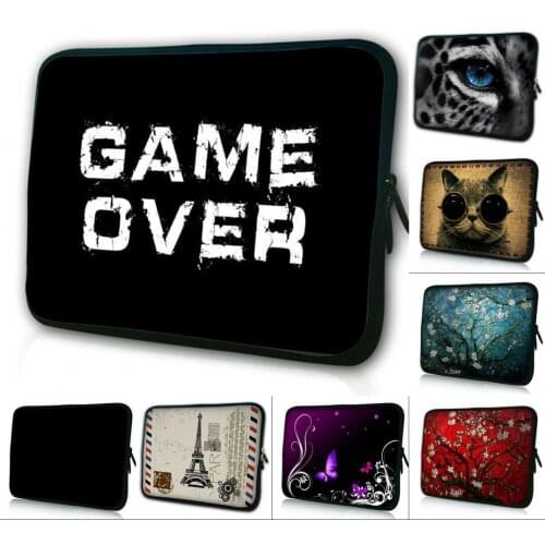 World map notebook laptop Sleeve Case for 9.7 inch 10'' 11.6" 13'' 13.3" 14" 14.4" 15'' 15.6" 17" 17.3'' laptop tablet bag