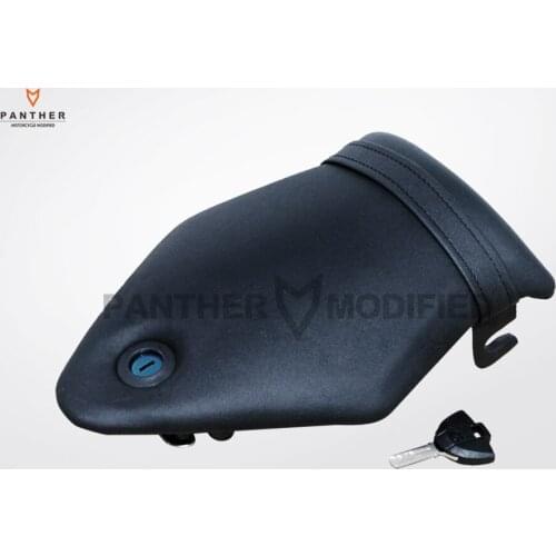 Black motorcycle Rear Passenger Seat Back Pad C133 case for BMW S1000RR 2009 2010 2011 2012 2013 2014 2015