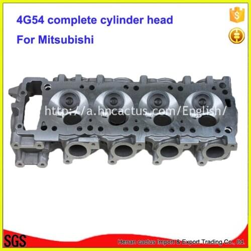 Complete G54B cylinder head 4G54 MD026520 MD086520 for Mitsubishi pajero 2555CC