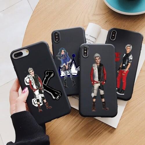 Descendants 3 Cameron Boyce black TPU Soft Silicone Phone Case For iPhone 11Pro 12mini 6s 7 8 Plus X XS Max XR SE 12pro Cover