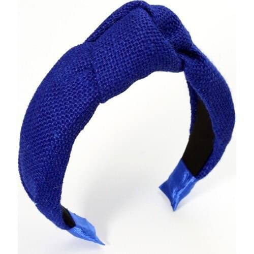 Fraise Accessory Linen Knotted Crown