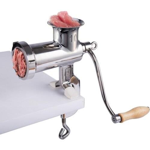 Metal Manual Meat Grinders Beef Grinder Pasta Maker Manual Meat Grinders Food Processor Triturador Manual Kichen Items EE50