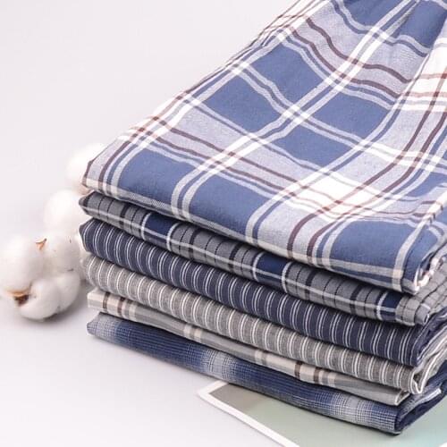 Mens Home Pants Cotton Flannel Autumn Winter Warm Sleep Bottoms Male Plus Size Plaid Print Sleepwear Pajama Pants For Men