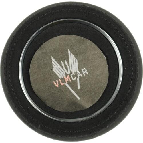 Custom For Audi A3 S3 RS3 Steering Wheel Horn Cover Cap With Leather /Emblem