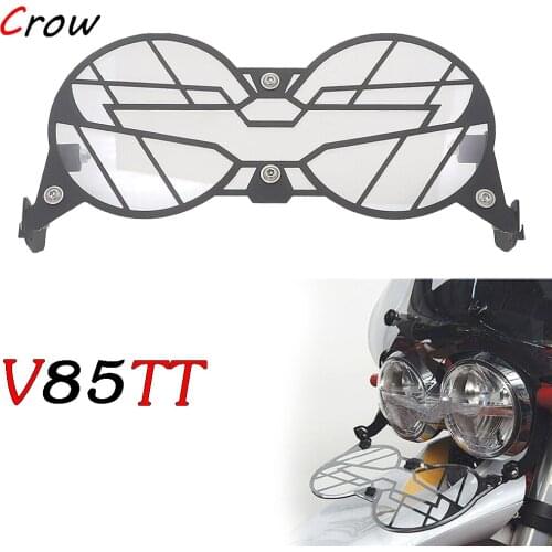 For Moto Guzzi V85 TT NEW Motorcycle Folding Headlight Guard Protector Grill Double Protection V85TT