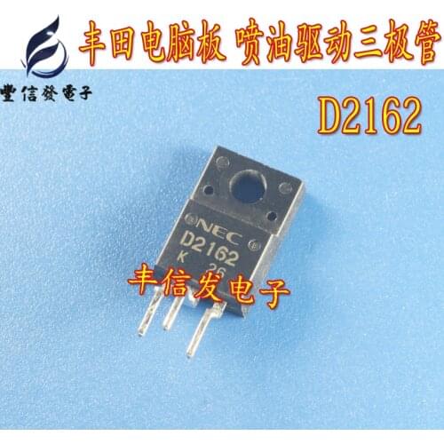New 10PCS/LOT 2SD2162 D2162 TO220F Car Transistor For Xiali Electric Car Board Ignition Drive Triode
