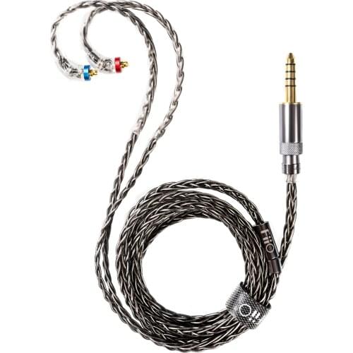 FiiO LC-RC Headphone Upgrade Wire Replace Cable High-Purity Silver-Plated Monocrystalline Copper 3.5/2.5/4.4mm MMCX Plug Cable