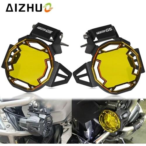 Motorcycle F750 GS Fog Lamp Light Cover FOR BMW R1200GS R1250GS ADV LC F750GS F850GS S1000 XR 2PCS Guard Grill Grille Protector