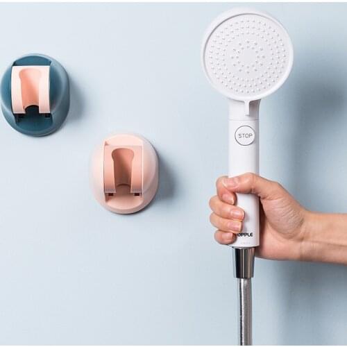 Adjustable Shower Head Holder Base Frame Rack Sprinkler Heads Shower Head Holder Bathroom Wall Mount Hand Shower Head Bracket