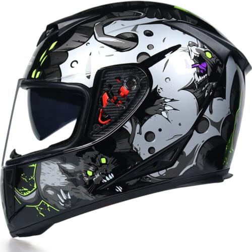 Full Face Motorcycle Helmet Casco Integrale Mujer Downhill MTB Motor Helm ATV Cafe Racer Casque De Moto Cross Enduro Capacete
