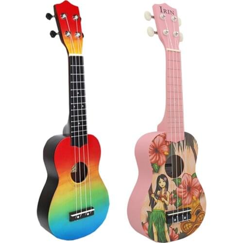 21 inches UKulele Ukelele Wooden 4 Strings Uke Guitar Portable 21'' Guitar carrying bag handcrafted Mini Guitars for Beginners