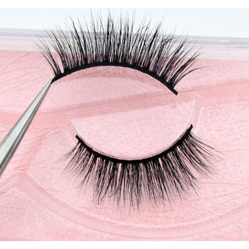Visofree 3D Mink Lashes Natural Winged MINK Lashes Long Lasting Mink eyelashes False Lashes cilios posticos M20