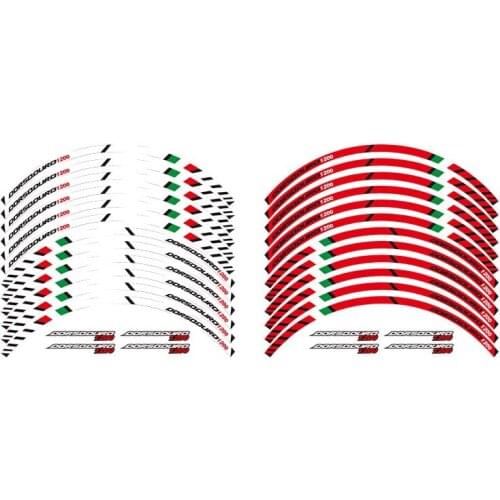 High quality Motorcycles Reflective sticker Rim moto Stripe Tape For APRILIA Dorsoduro 1200 17