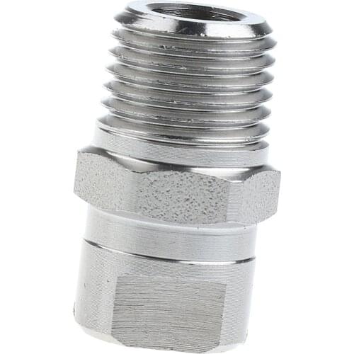 1/4 inch High Pressure Cleaner Washer Spray Fan Nozzle Head 65 Degree Flow 30