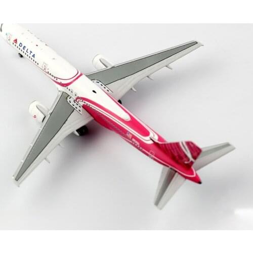 1:400 B757-200 N610DL for DELTA Airline plane model alloy Diecast aircraft plane collectible display model collection