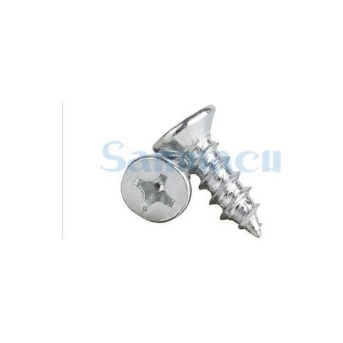 100pcs M5 Self Drilling Tapping Screw Phillips Flat Head Countersunk Screws