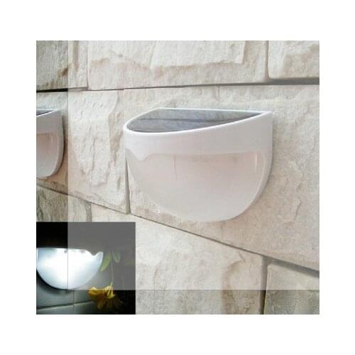 6LED Solar Power Powered Hemispheric Lamp Saving Efficient Bright Practical Garden Wall Path Outdoor Hemispheric Light Lamp 4PCS