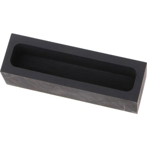 650g Graphite Ingot Mold Metal Casting Mold Melting Crucible Furnace for Gold Silver Aluminum Copper Brass Zinc Alloy