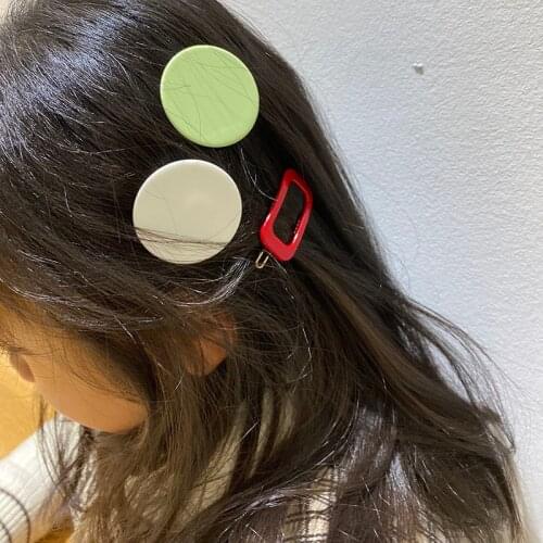 Kids Cute Candy Color acrylic Alligator Hair Clips Girls hair grips Hairpin Barrette Multi Hair Accessaries Headwear