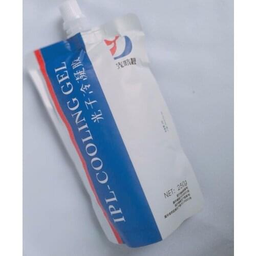 Cosmetology E IPL Cold Gel Laser Hair Removal E Optical RF Pull Skin Beauty Apparatus Dedicated 250ml No Bubble Transparency