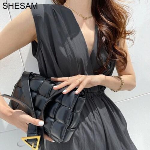 One-piece Pants Women Dress Korean Chic Summer French Temperament V-neck Elastic Waist Thin Versatile Vest Wide Leg Pants