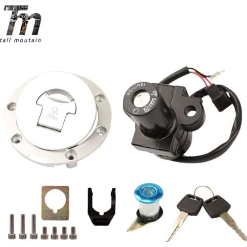 For Honda CBR600 F2 CBR900RR CBR919RR NSR250 MC18 MC21 CBR250 MC19 MC2 CBR400 VFR400 Ignition Switch Cap Lock Set With